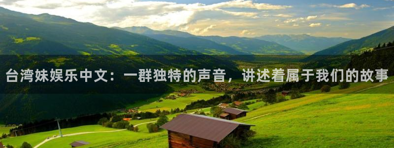 耀世娱乐2平台：台湾妹娱乐中文：一群独特的声音，讲述着属于我们的故事